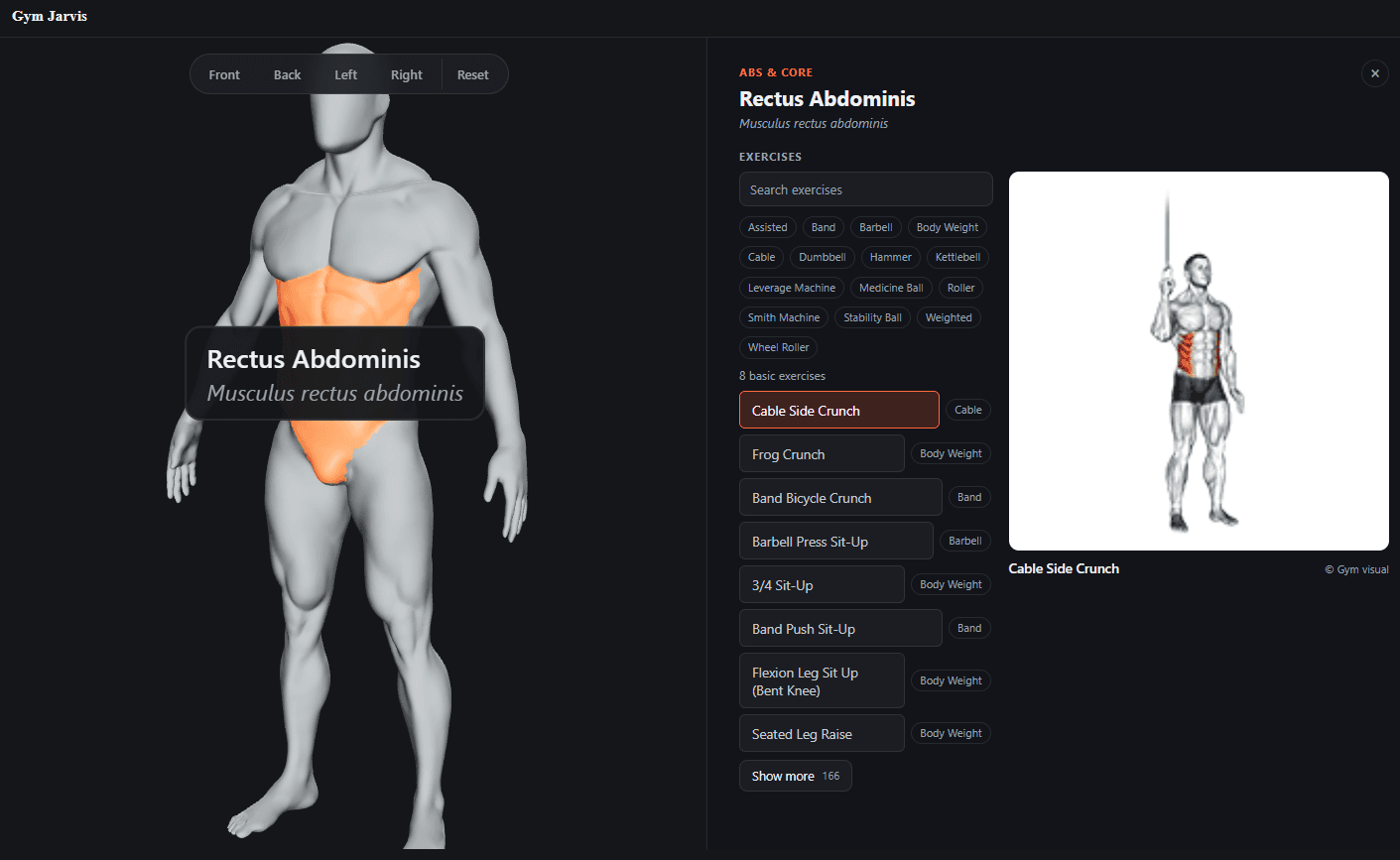 Gym Jarvis screenshot